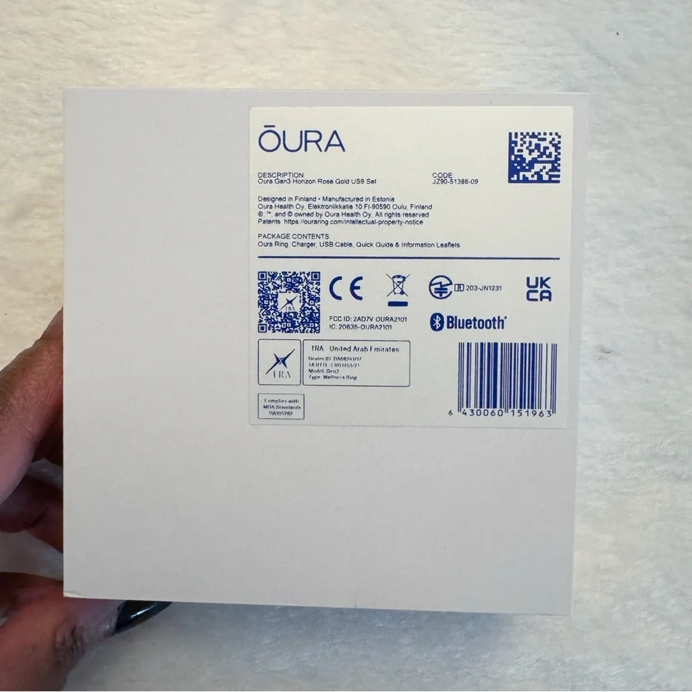 Oura Ring Gen 3 Horizon Rose Gold 9